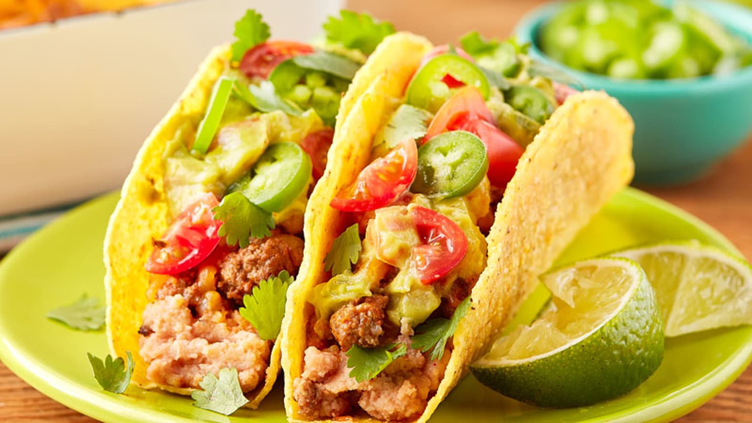 Easy Oven Baked Beef Tacos Mexican Recipes Old El Paso 0255